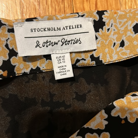 & Other Stories Printed Maxi Skirt- Sz EUR 42/ US10 - Picture 3 of 3